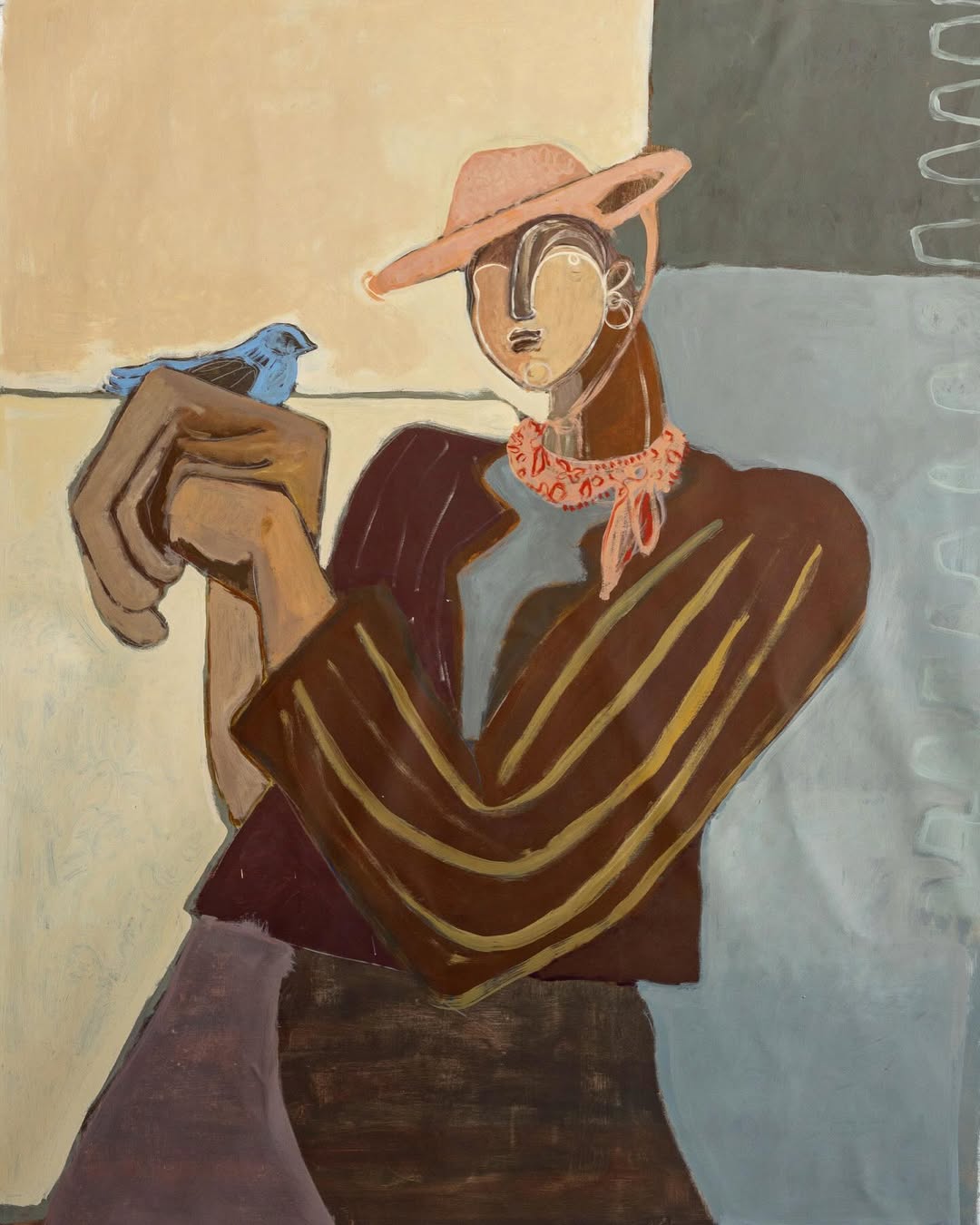 A visit from a friend