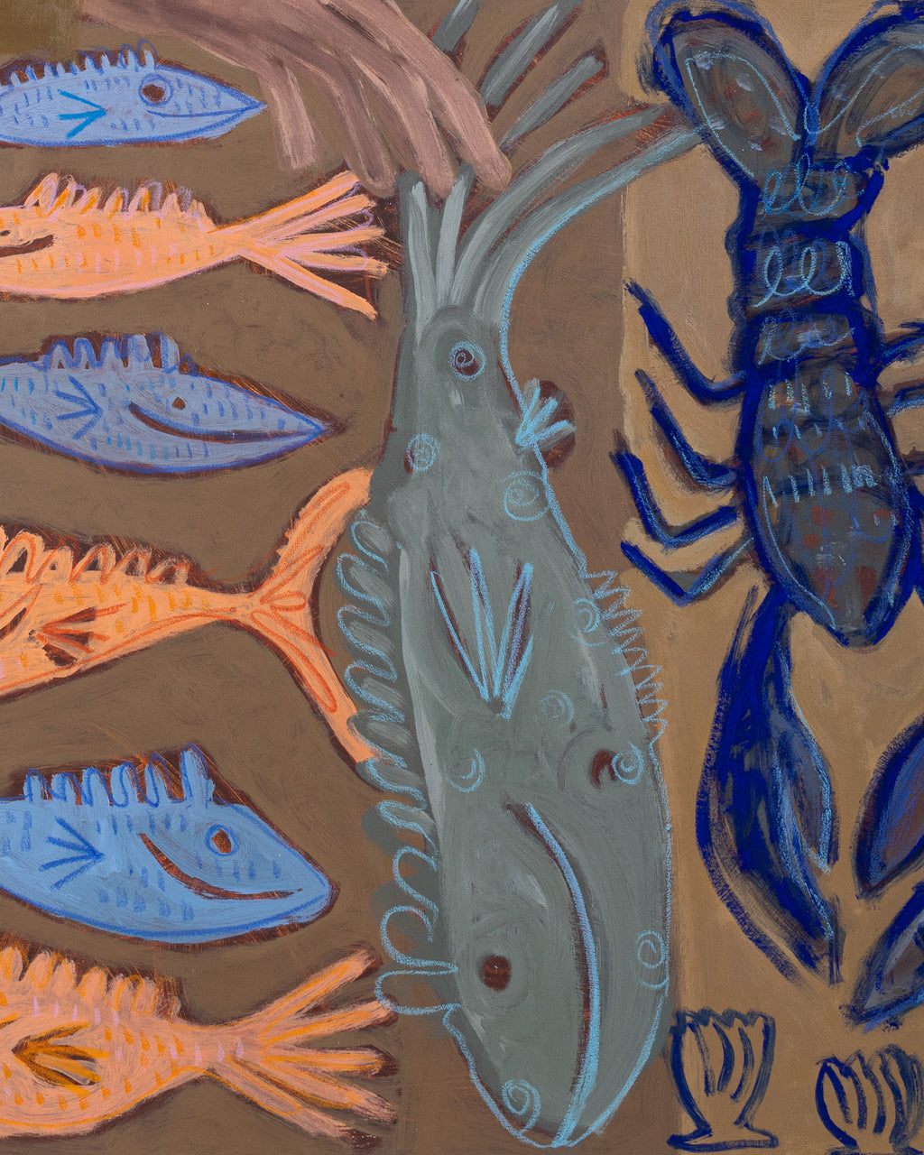 A Day at the Market Print