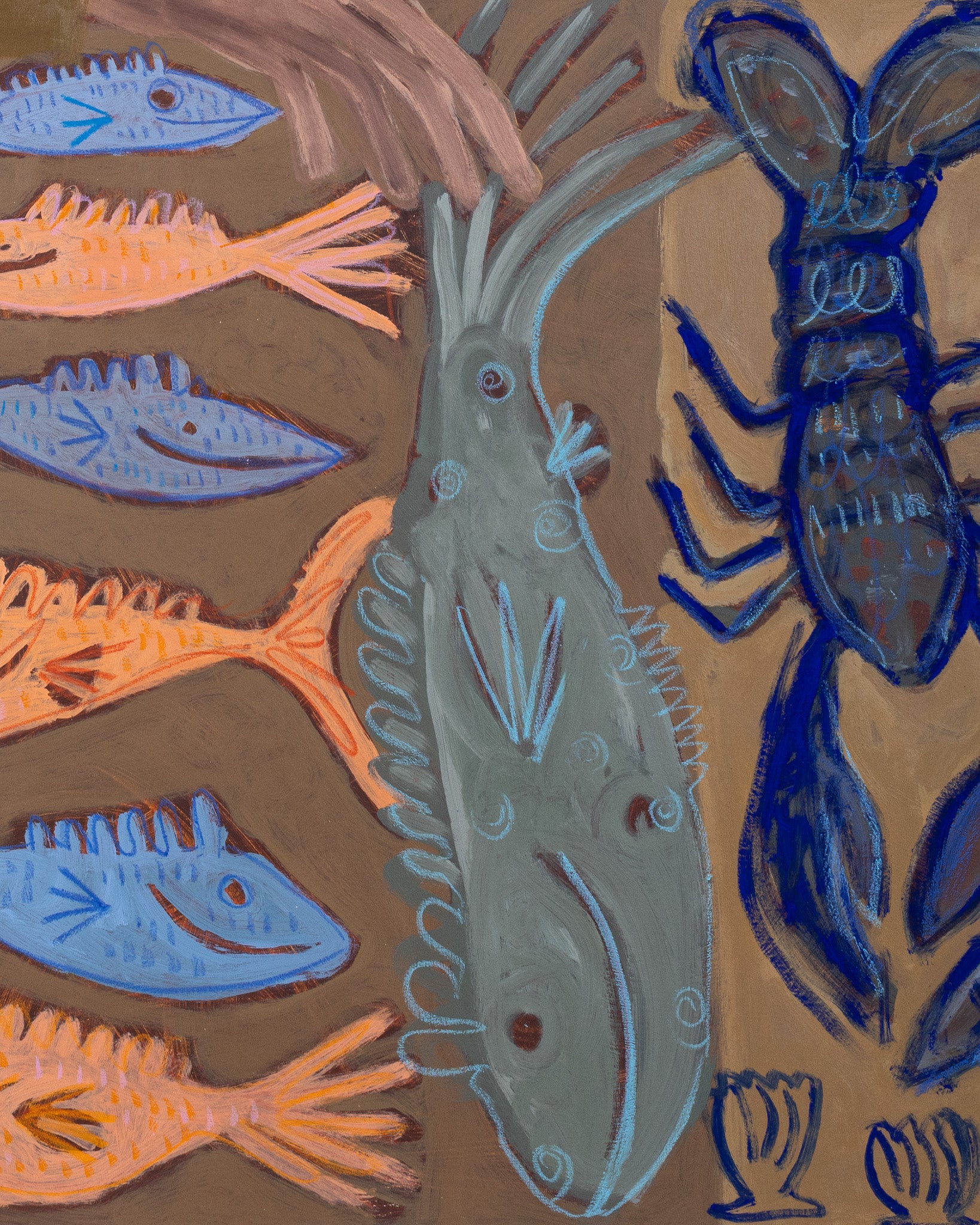 A Day at the Market Print