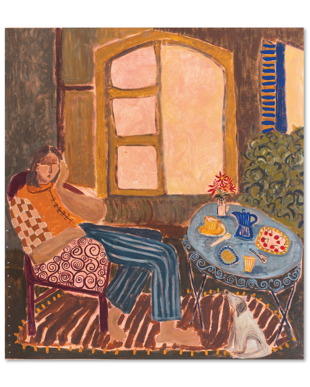 Alfresco with a Friend