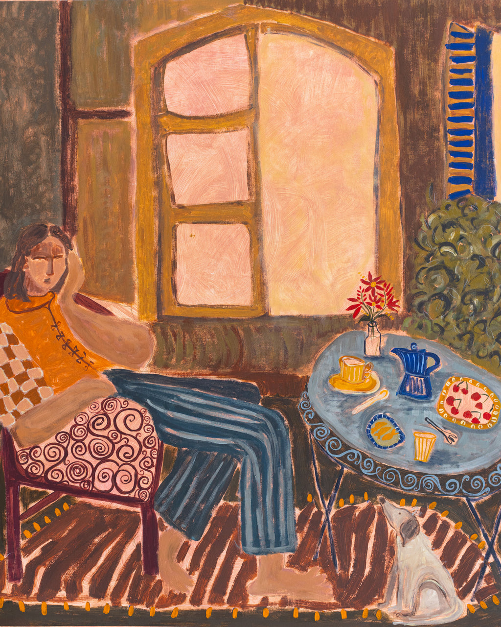 Alfresco with a Friend