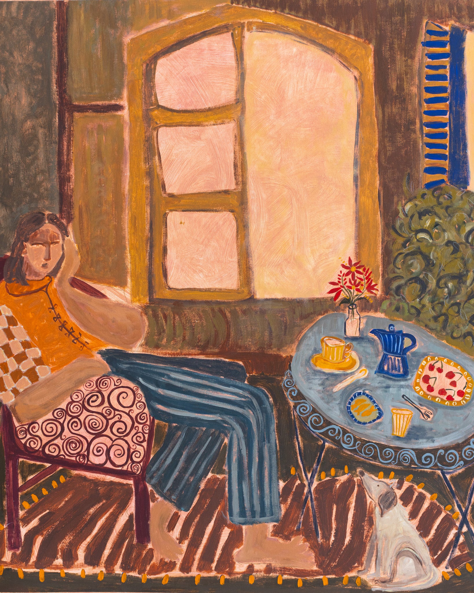 Alfresco with a Friend