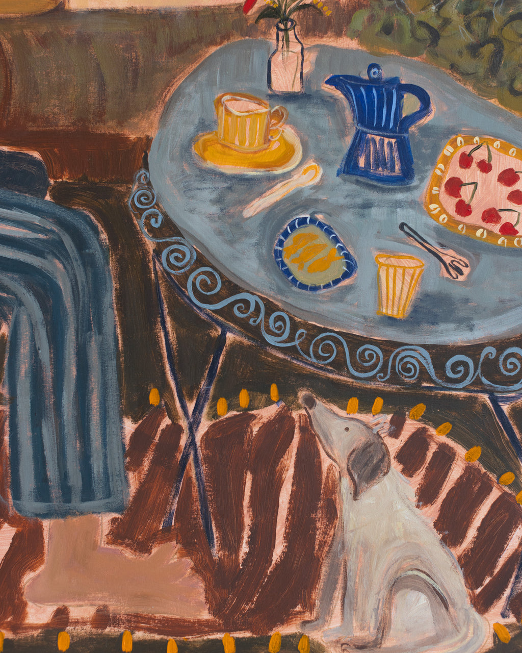 Alfresco with a Friend