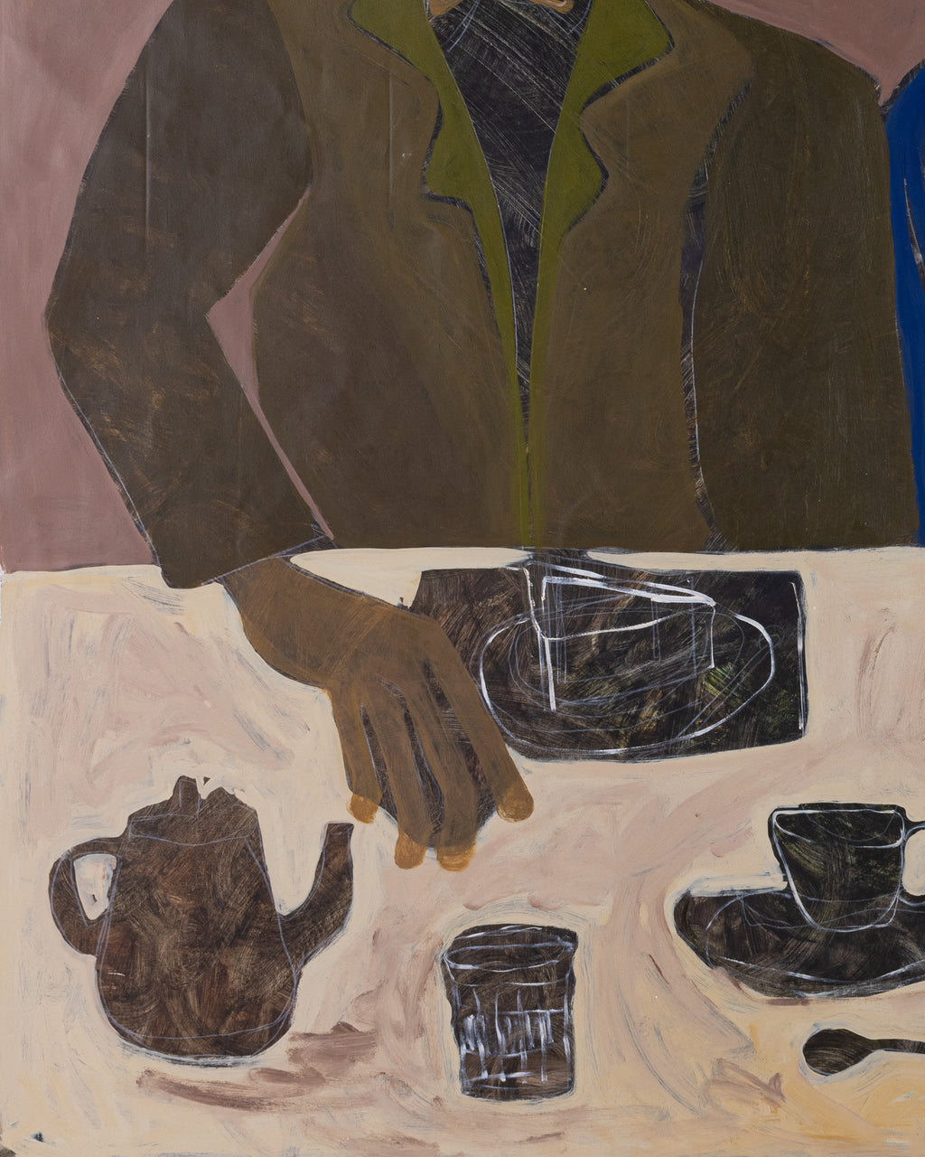 Desert Tea Party Print