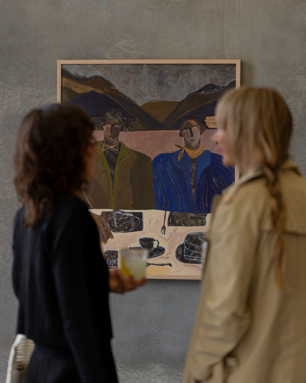 Desert Tea Party Print