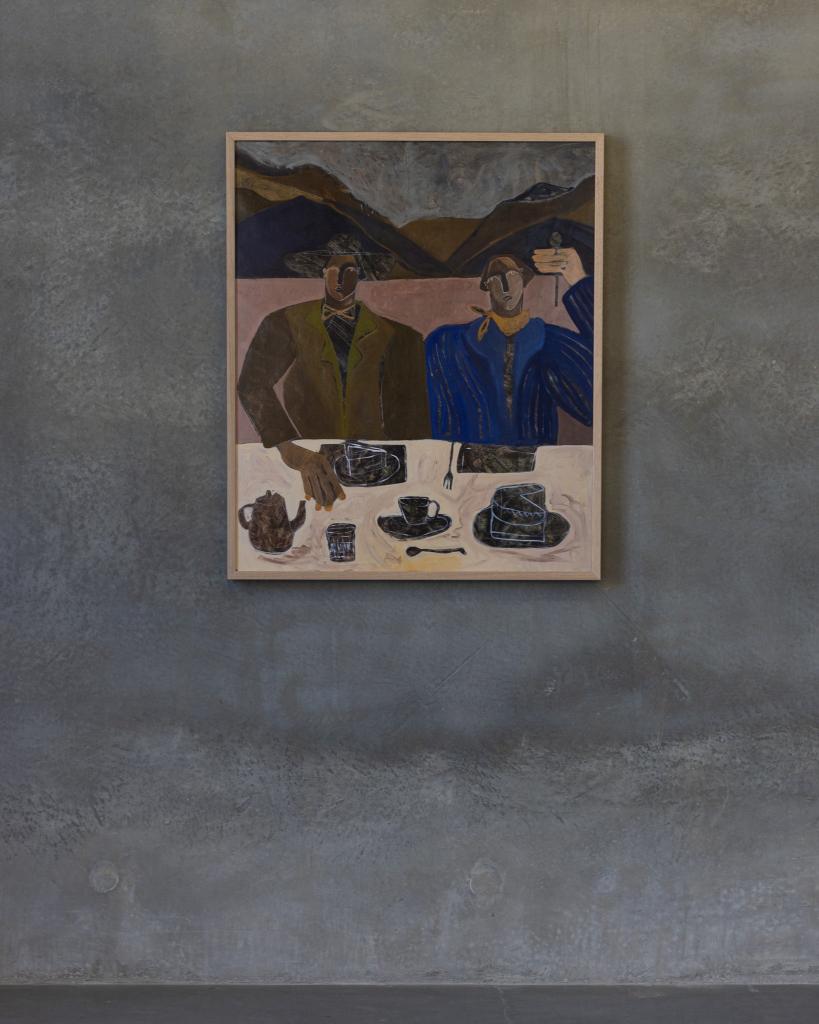 Desert Tea Party Print