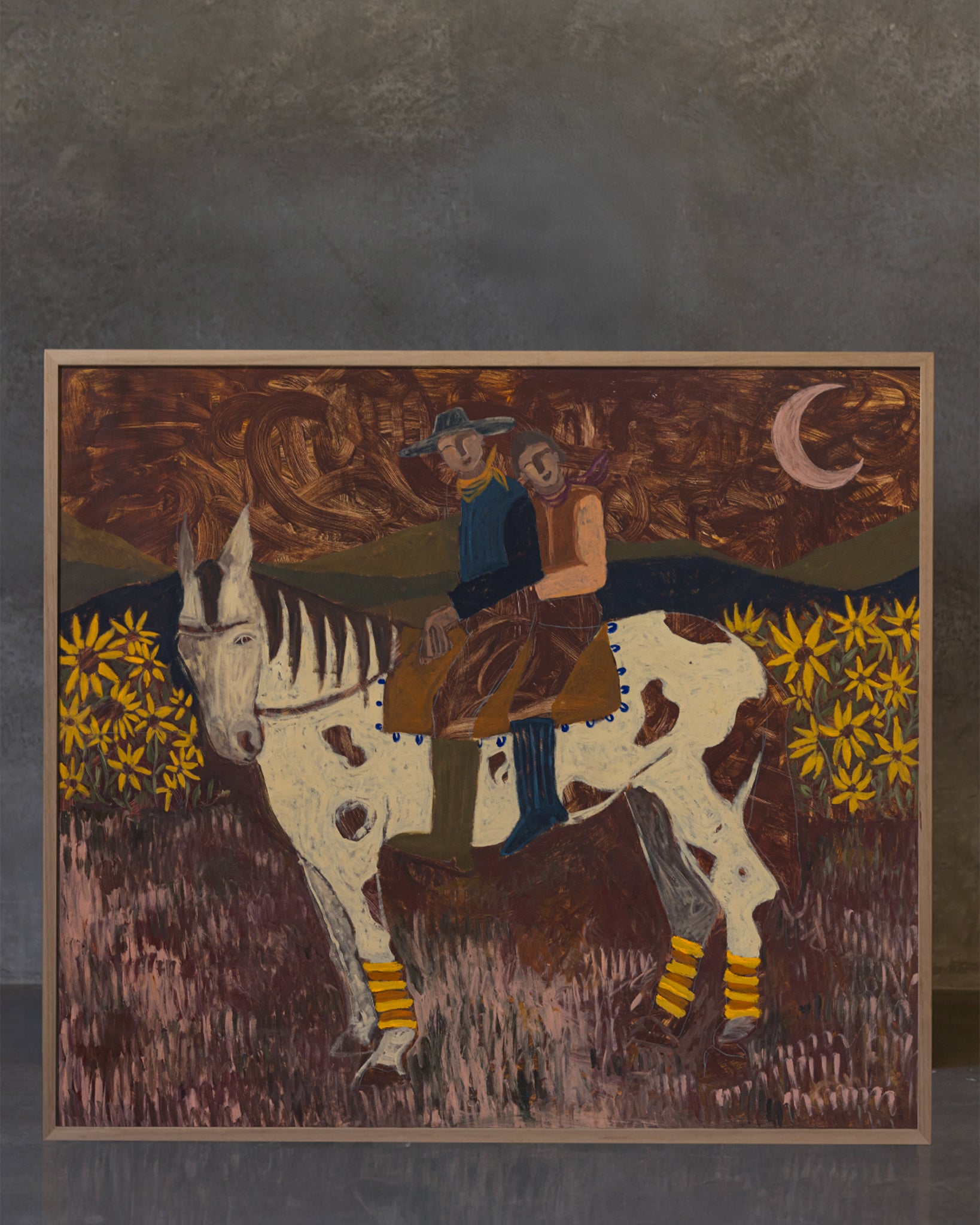 Meet Me in the Fields where the Sunflowers Grow Print