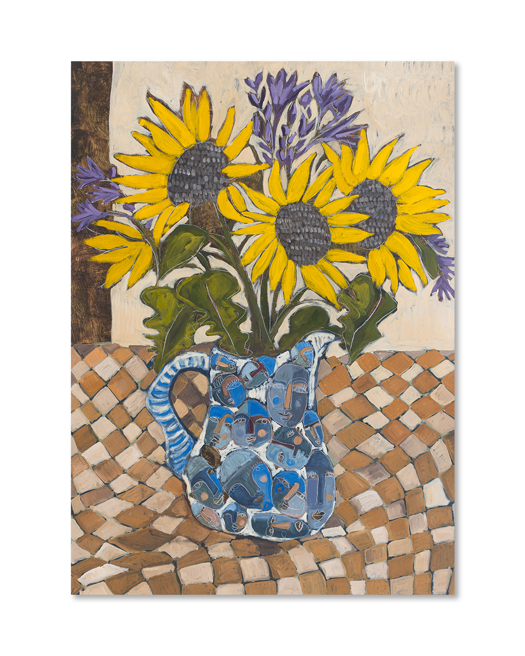 Mum's Sunflowers Print