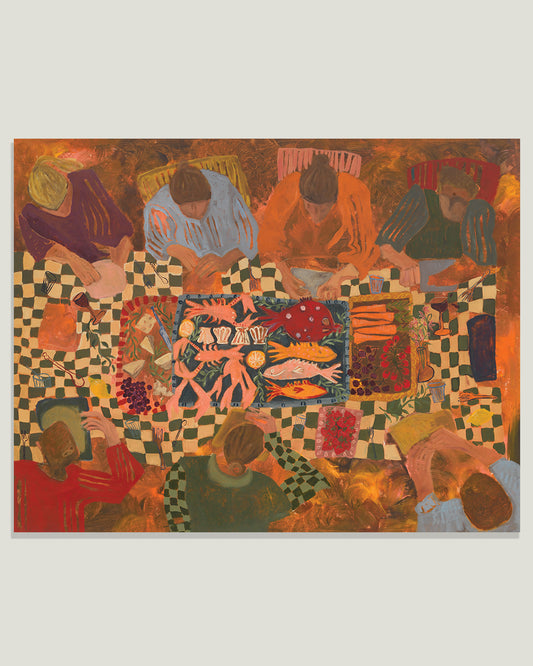 Seafood Feast Print