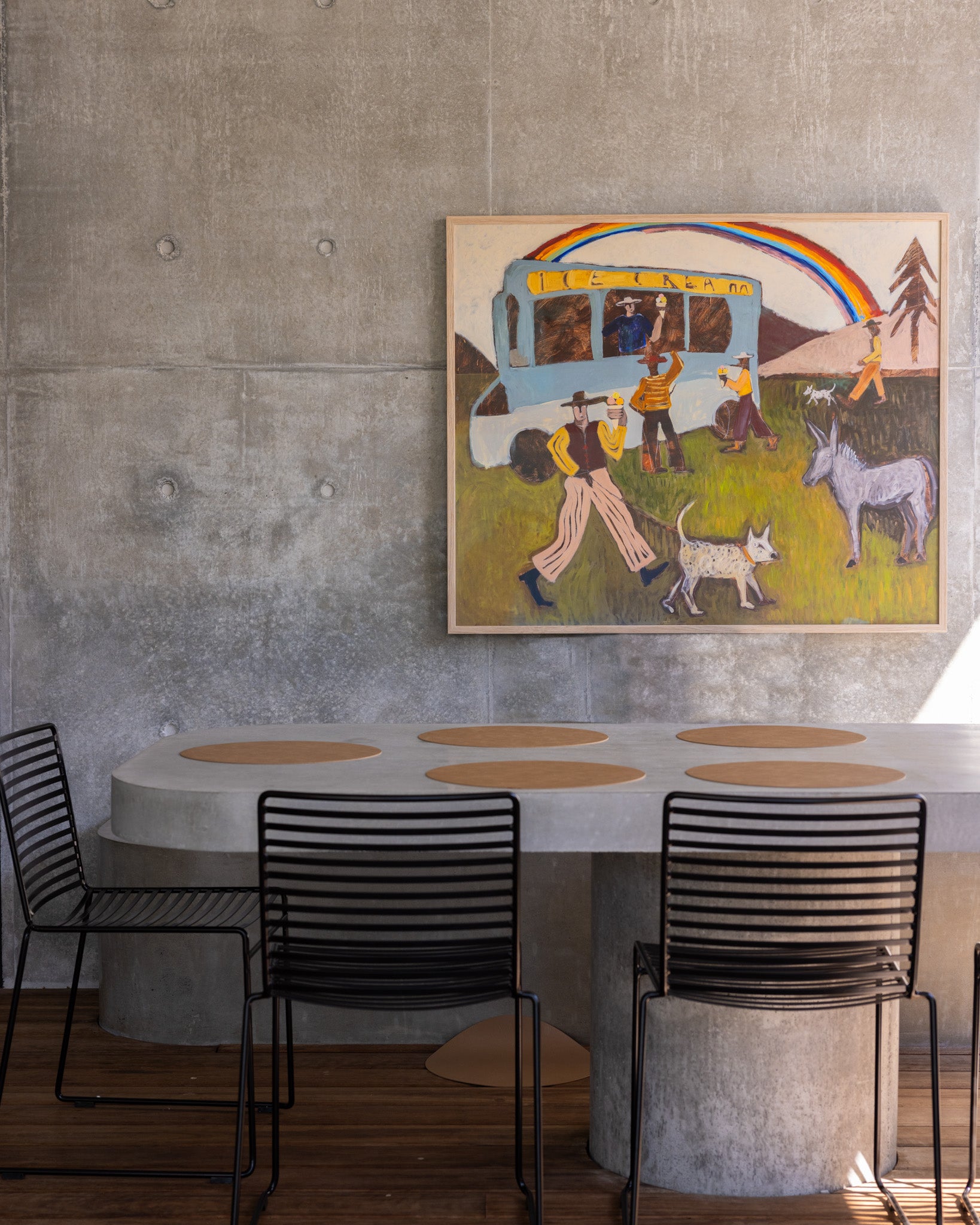 Rainbow Gelato Print