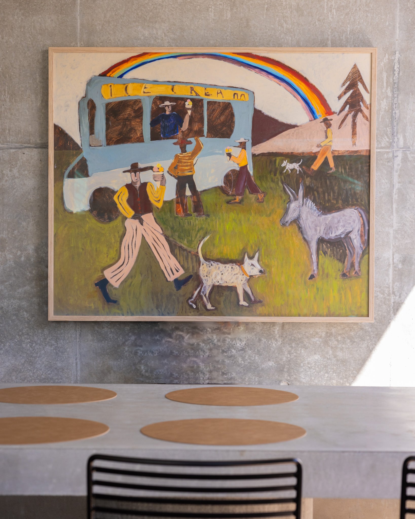 Rainbow Gelato Print