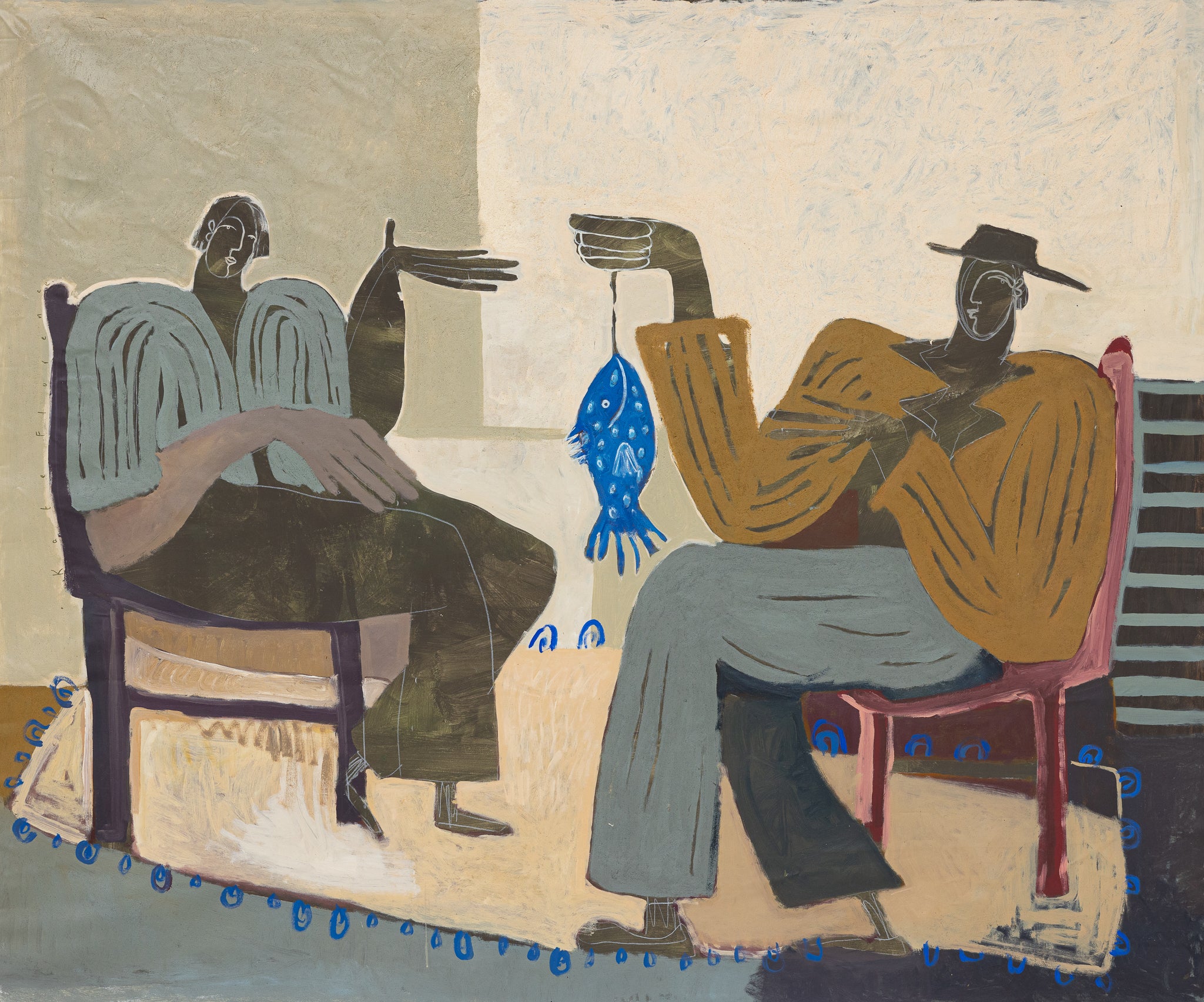 A Meeting with a Very Special Guest Print