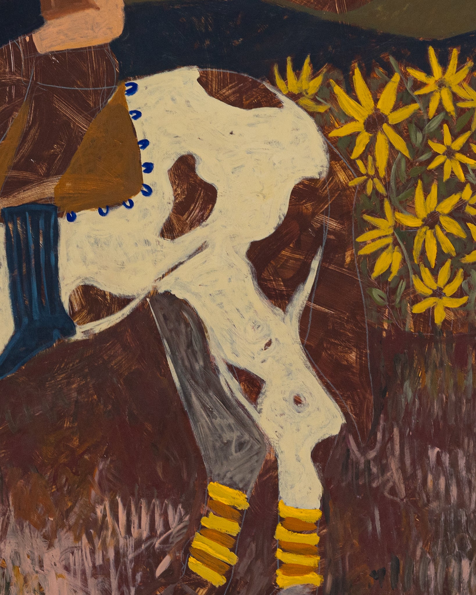 Meet Me in the Fields where the Sunflowers Grow Print