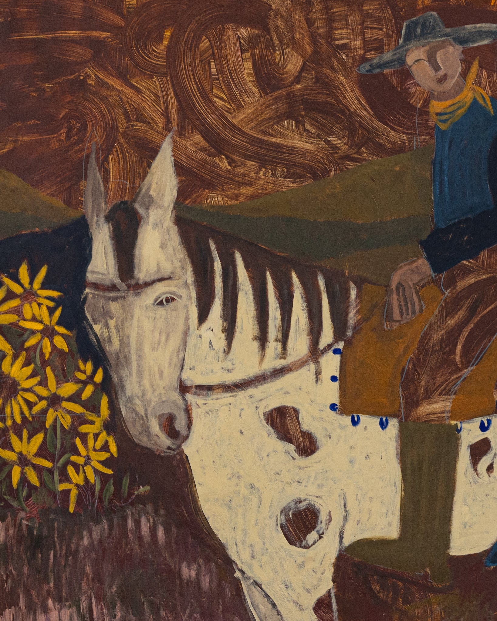 Meet Me in the Fields where the Sunflowers Grow Print