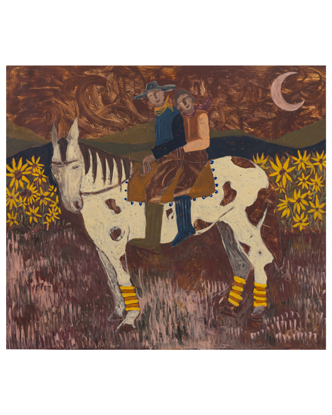 Meet Me in the Fields where the Sunflowers Grow Print