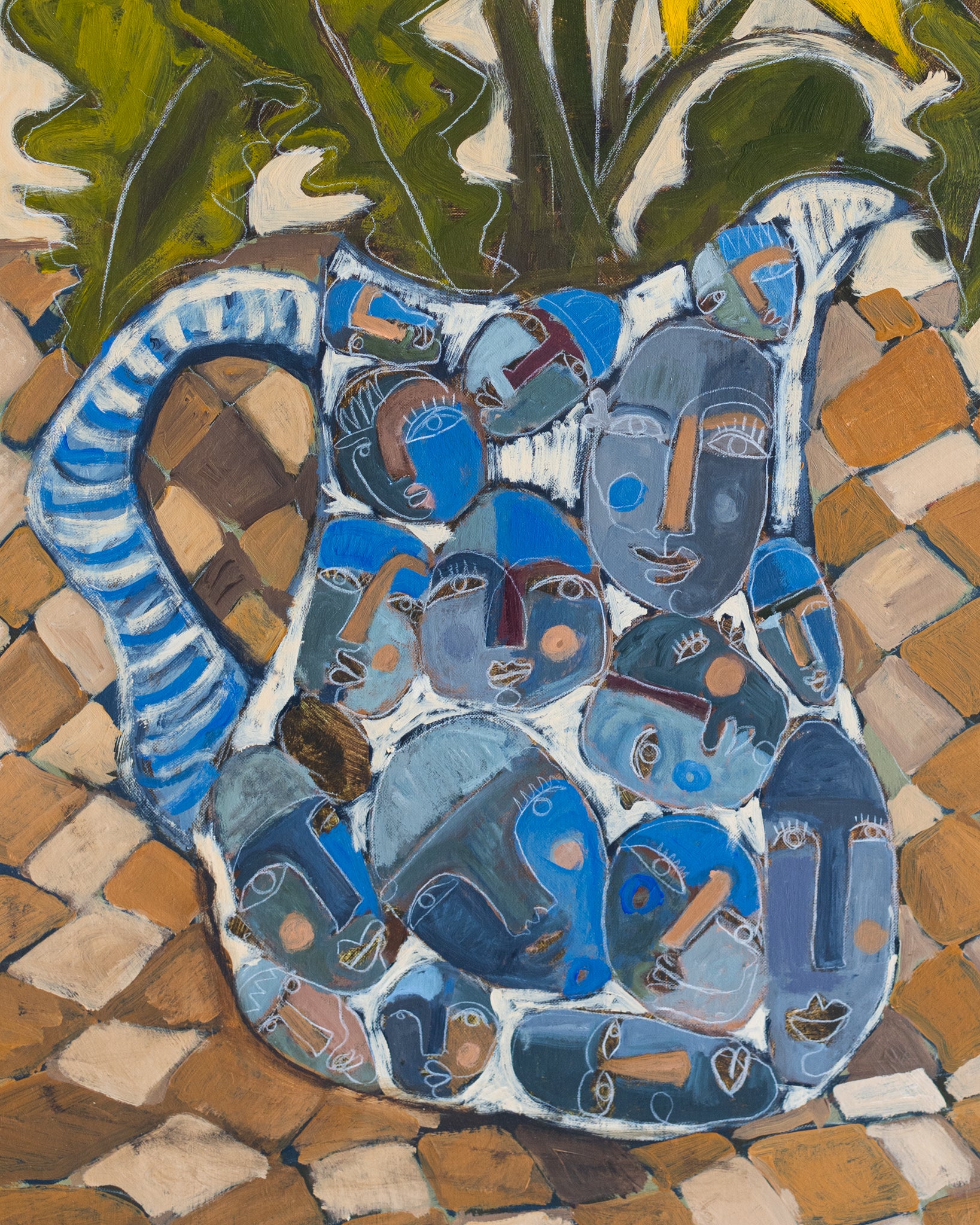 Mum's Sunflowers Print