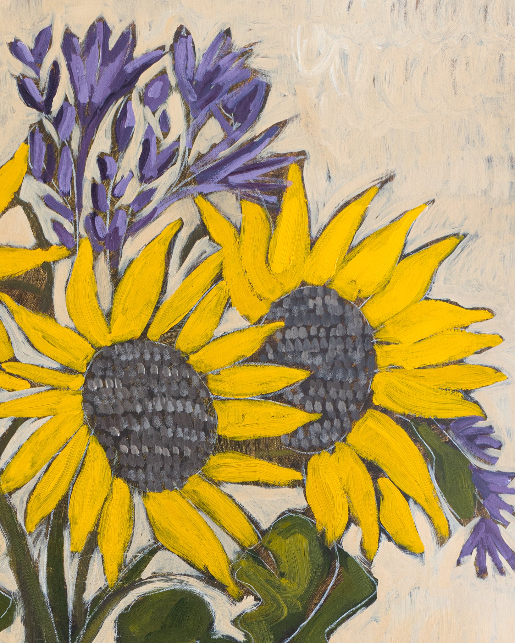 Mum's Sunflowers Print